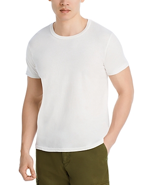 Re/done Short-sleeved Classic Tee In Old White