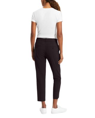 Treeca Wool-Blend Cropped Pants