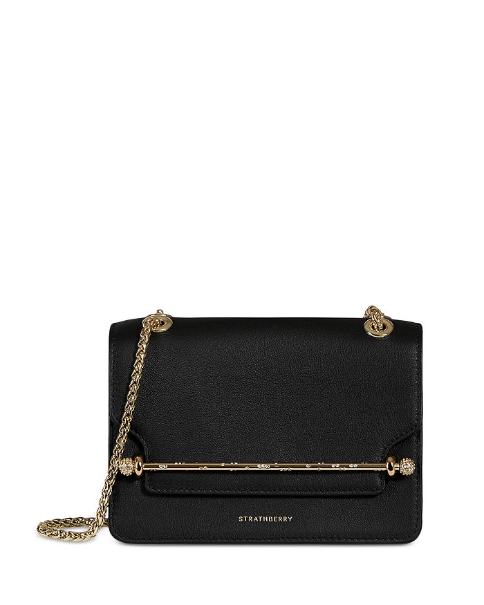 Strathberry Embellished East West Mini Convertible Crossbody