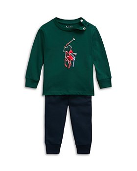 Ralph Lauren - Boys' Long Sleeve Tee & Jogger Pants Set - Baby