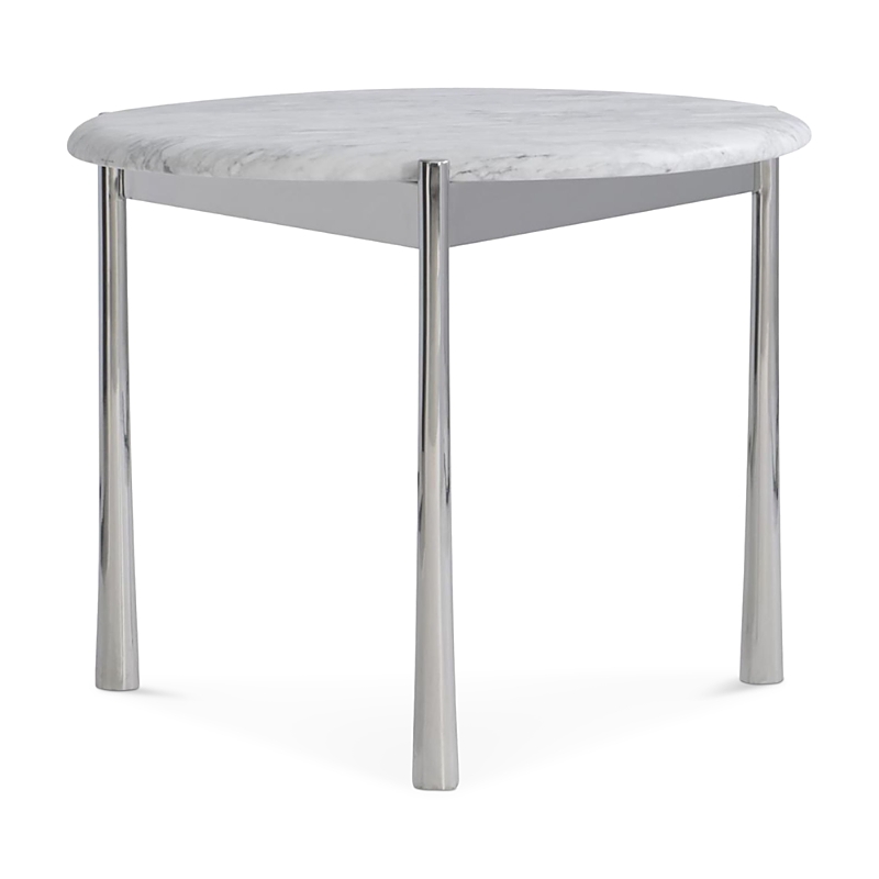 Bernhardt Arris Side Table In White