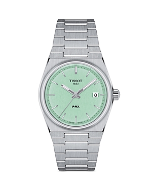 Shop Tissot Prx Watch, 35mm In Green/gray