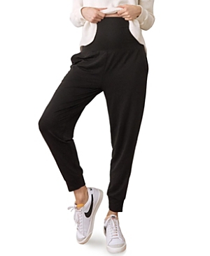 Hatch Collection Over Or Under The Bump Maternity Lounge Pant In Black