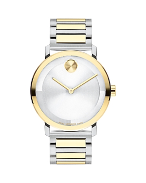 Shop Movado Bold Evolution 2.0 Watch, 40mm In Silver/two-tone