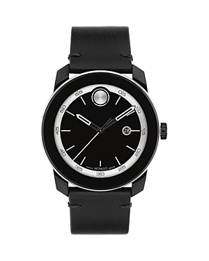 Shop Movado Bold Tr90 Watch, 44mm In Black