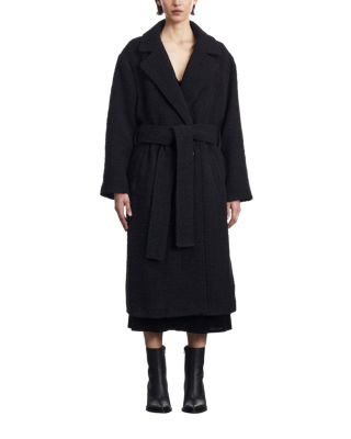 The Kooples - Fancy Weave Belted Coat