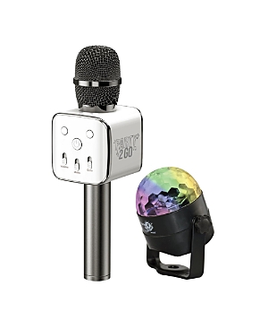 Wireless Express Party2-Go Karaoke Mic Disco Ball Combo - Ages 6+