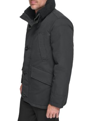 Wittstock Removable Sherpa Fleece Trimmed Waxed Jacket