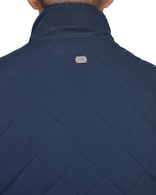 Barnet Quilted Corduroy Trimmed Water Resistant Vest