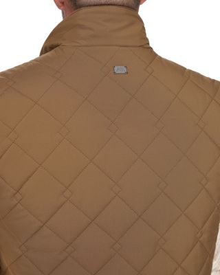 Barnet Quilted Corduroy Trimmed Water Resistant Vest
