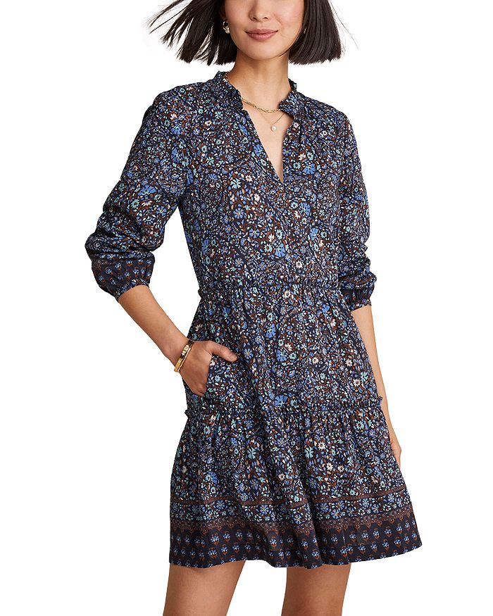 Vineyard Vines Fenwick Tiered Floral Dress | Bloomingdale's