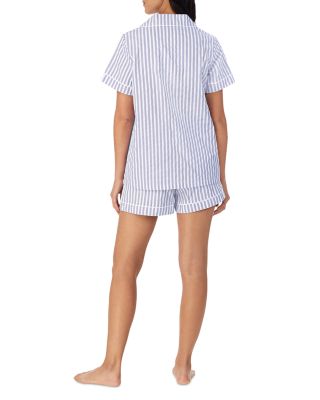 Striped Cotton Short Pajamas Set