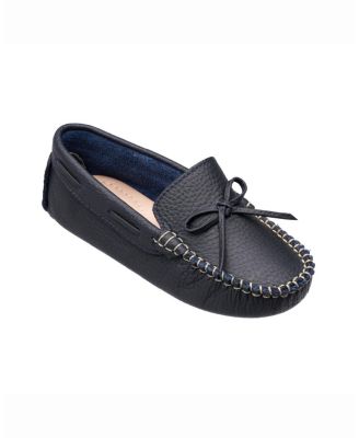  Contrasting Stitching Driver Loafer - Little Kid