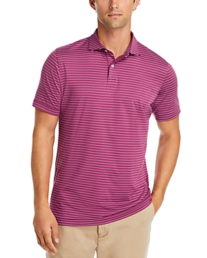 Peter Millar Crown Crafted Duet Performance Jersey Knit Tailored Fit Polo Shirt