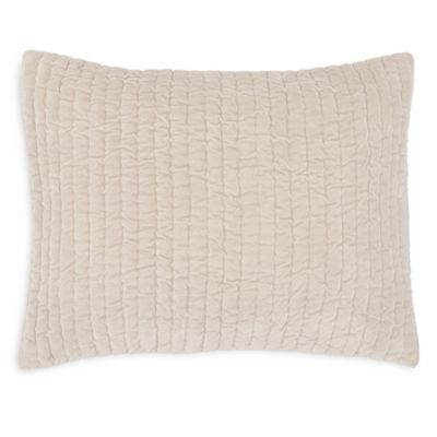John Robshaw - Velvet Quilted King Sham