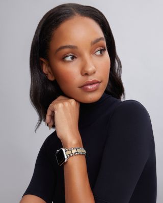 Smart Caviar Stainless Steel 18K Gold Apple™ Watch Bracelet, 38-44mm