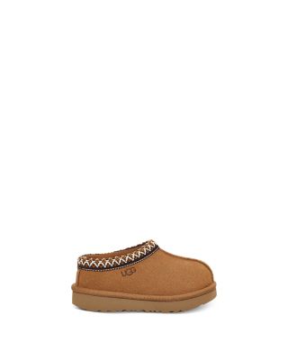 UGG® - Unisex Tasman II Suede Slippers - Toddler, Little Kid