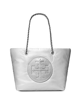 Tory Burch T Monogram Metallic Puffy Mini Bucket Bag