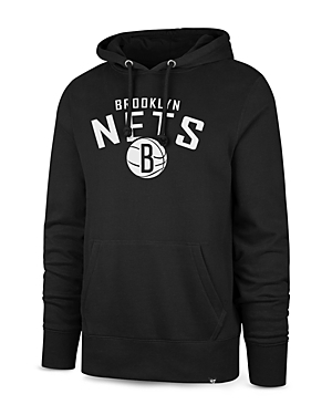 47 Brand Brooklyn Nets Outrush Headline Hooded Graphic Sweatshirt