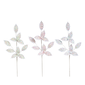 Mark Roberts Holly Candy Picks, Set Of 4 In White