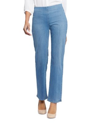 NYDJ - Bailey Relaxed Straight Pull On Jeans
