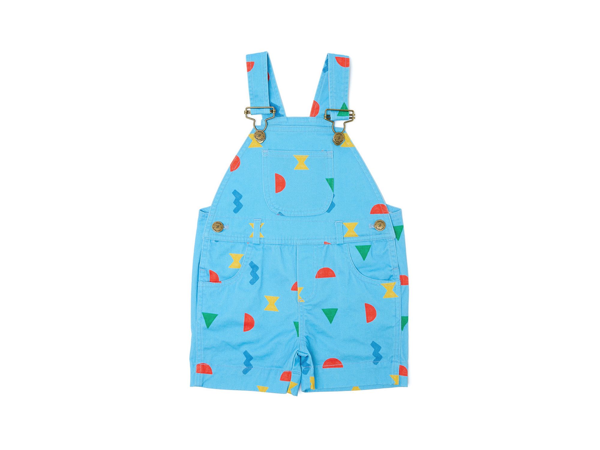 Unisex Random Variables Printed Overall Shorts - Baby, Little Kid, Big Kid