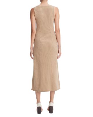open lace back dress Vince Women's Rib Scoop NK Dress, Coastal, Small at Amazon Women's Clothing  store