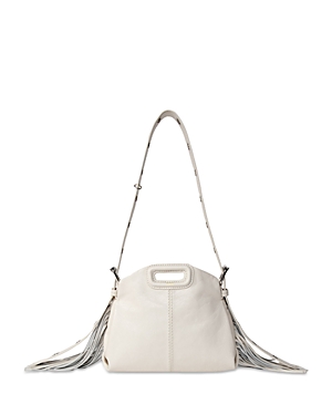 Maje Miss M Small Crackle Leather Handbag Maje Miss M Small Crackle Leather Handbag