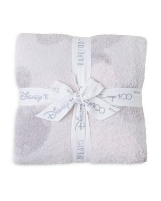 Barefoot Dreams CozyChic Disney 100th Anniversary Mickey Stamped Stroller Blanket