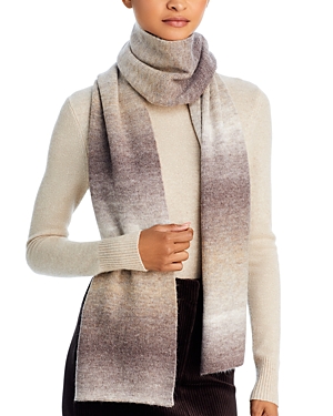 Aqua Space Dye Knit Scarf - 100% Exclusive In Gray