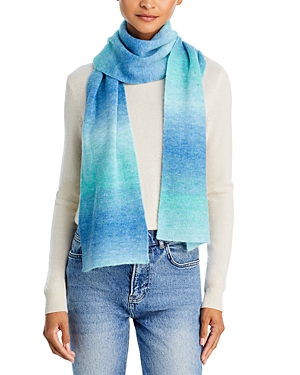 Aqua Space Dye Knit Scarf - 100% Exclusive In Blue
