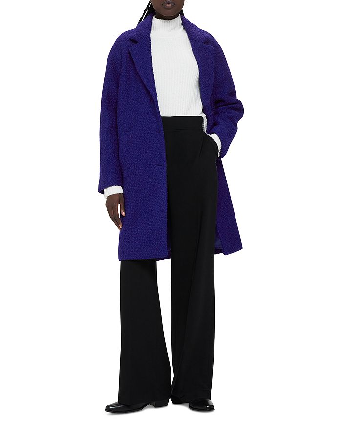 Wool Boucle Coat