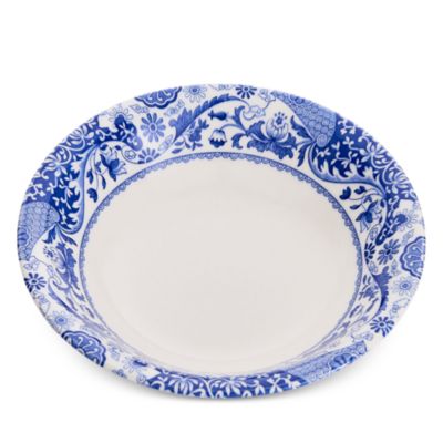 Blue Italian Brocato Cereal Bowl, Set of 4
