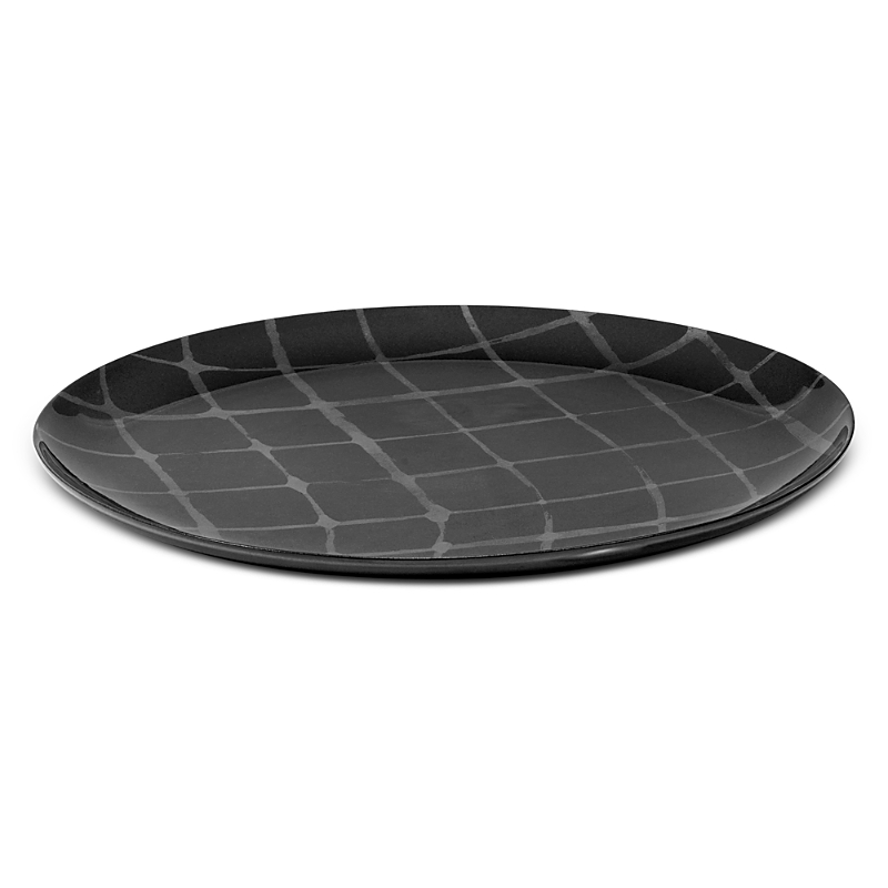 Serax X Kelly Wearstler Zuma Platter Charger 13 In Gray