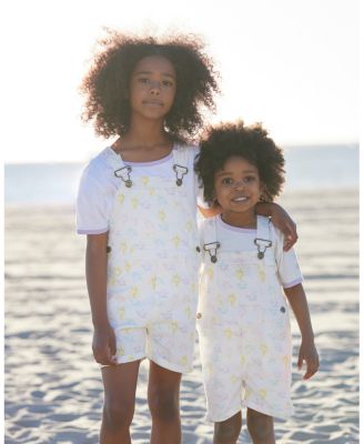 Girls' Unicorn Print Overall Shorts - Baby, Little Kid, Big Kid