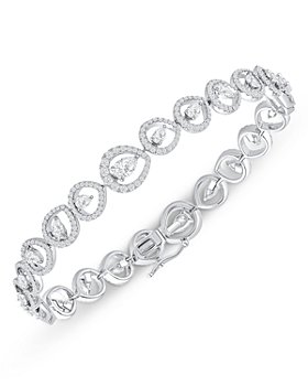 How About A Diamond Bracelet with Time Keeping Function