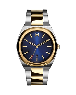 Shop Mvmt Odyssey Ii Two Tone Watch, 42mm In Blue/two-tone
