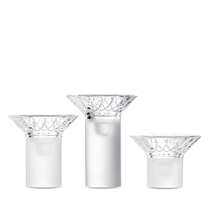 Waterford Lismore Arcus Candlestick, Set Of 3 In Clear