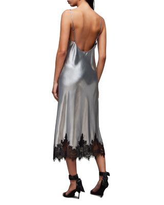 ALLSAINTS Ophelia Satin Dress | Bloomingdale's