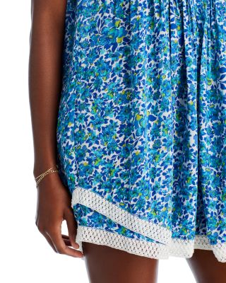 Sasha V Neck Printed Mini Dress  