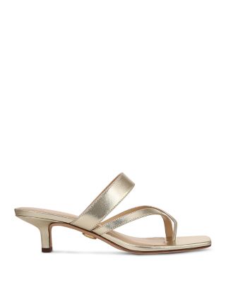 Women's Alanis Strappy Slip On Mid Heel Sandals