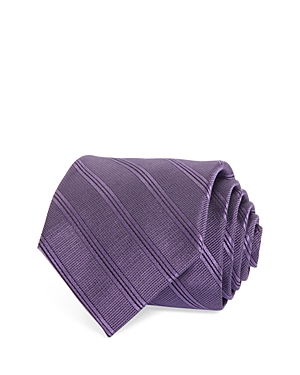 The Men's Store At Bloomingdale's Diagonal Tonal Stripe Silk Classic Tie - 100% Exclusive In Black/purple