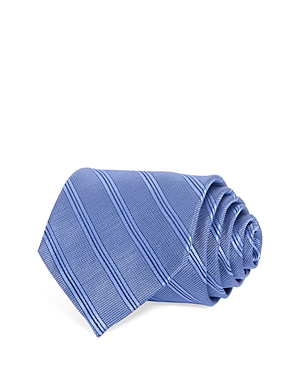 The Men's Store At Bloomingdale's Diagonal Tonal Stripe Silk Classic Tie - 100% Exclusive In Navy