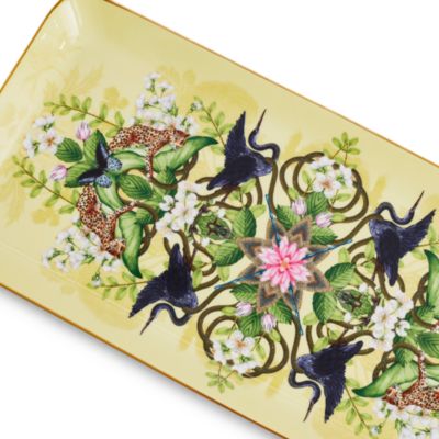 Wonderlust Waterlily Rectangular Sandwich Tray