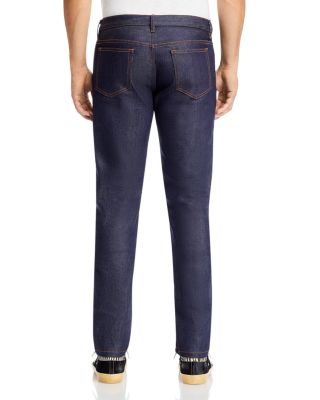 Petit Standard Straight Slim Fit Jeans in Indigo Stretch