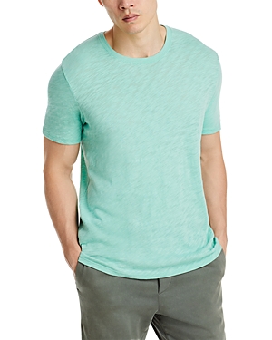 Atm Anthony Thomas Melillo Slub Knit Space Dye Tee In Mediterran