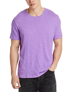 Atm Anthony Thomas Melillo Slub Knit Space Dye Tee In Bellflower
