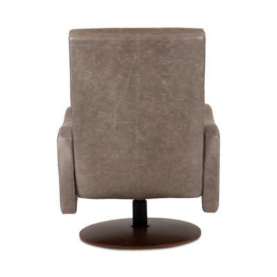 Remi Leather Swivel Recliner