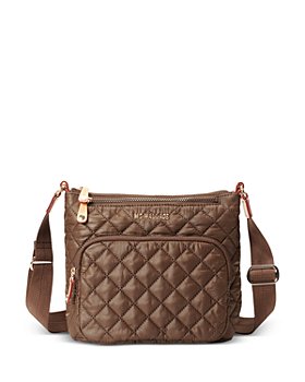 MZ Wallace Cherry Quilted Tambourine Crossbody