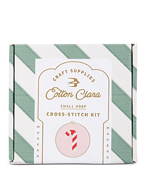 Cotton Clara Candy Cane Cross Stitch Kit